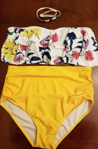 2X HP! Medium! New high waisted bikini! - Picture 5 of 8